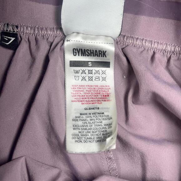 Gymshark Women's nonslip Light Purple Sports Workout Shorts - Picture 6 of 9